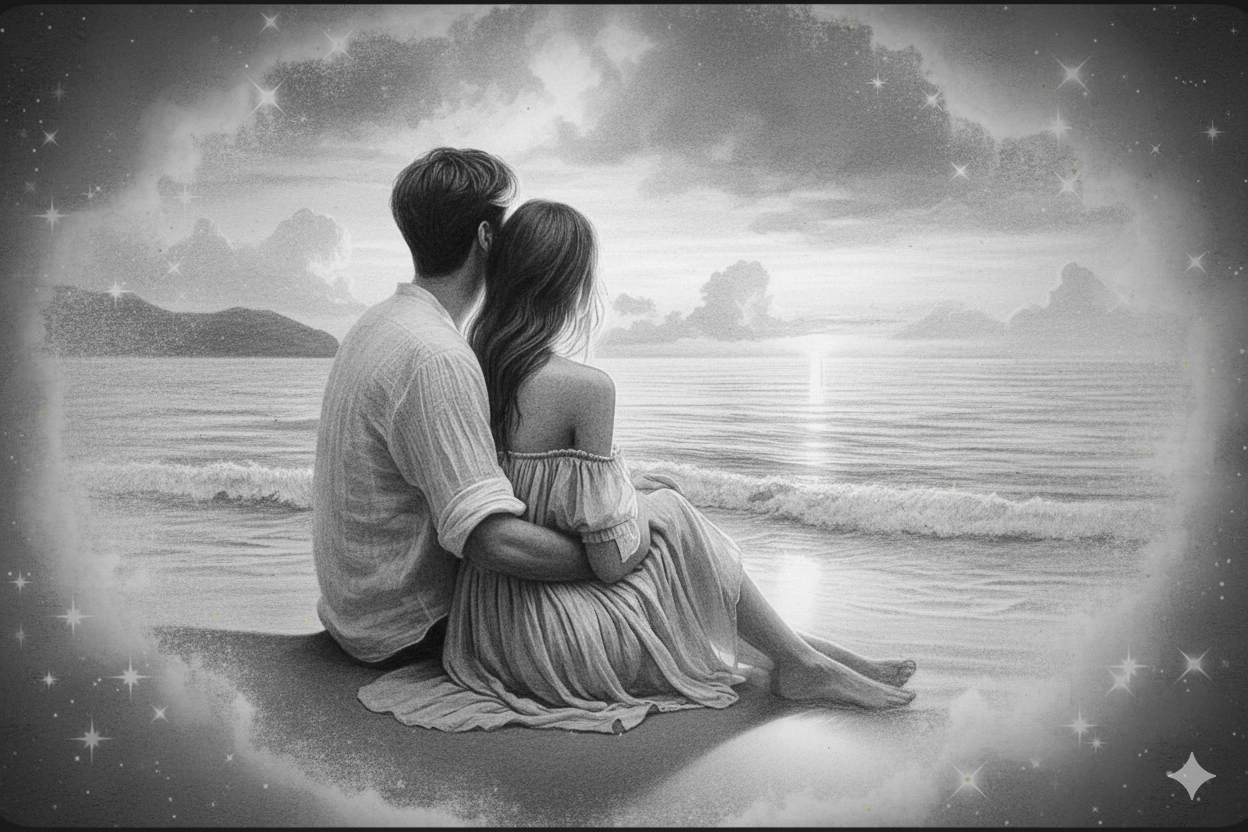 Cinematic Romantic AI Portrait